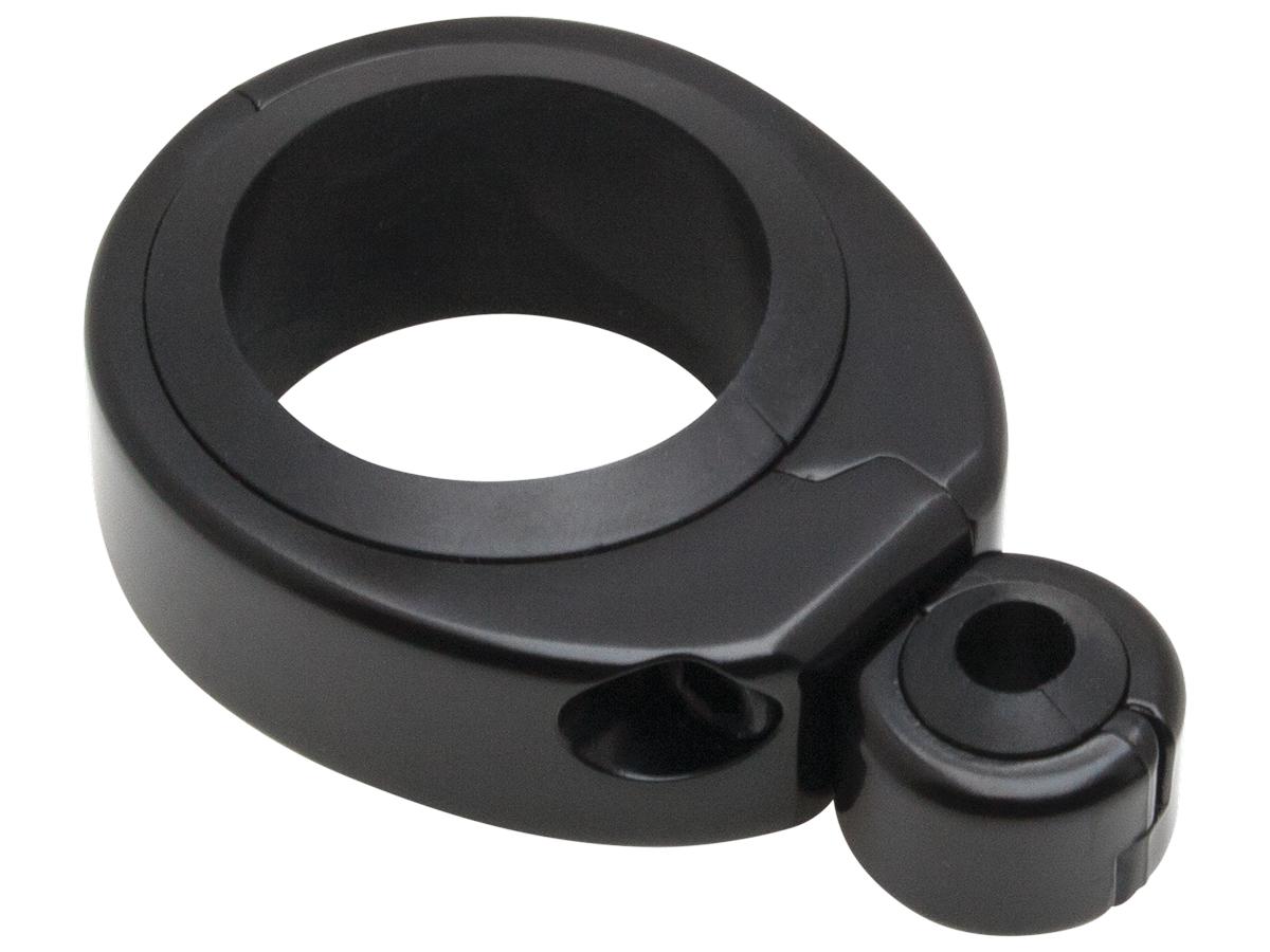 Motion Pro Swivel Head 1 1/4" 1 1/2" Diameter Tubing Cable Clamp Single Throttle/Clutch Cable Black Motion Pro