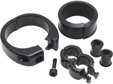 Motion Pro Swivel Head 1 1/4" 1 1/2" Diameter Tubing Cable Clamp Dual Throttle/Clutch Cable Black Motion Pro Default Title