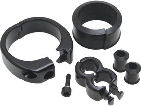 Motion Pro Swivel Head 1 1/4" 1 1/2" Diameter Tubing Cable Clamp Dual Throttle/Clutch Cable Black Motion Pro Default Title