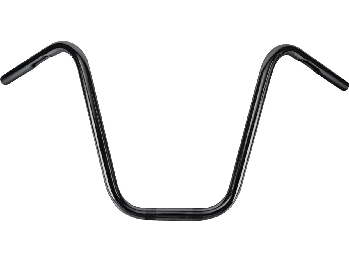 Burly Brand 14 Narrow Apehanger Handlebar Dimpled 3 Hole Black Powder Coated 1" Burly Brand Default Title