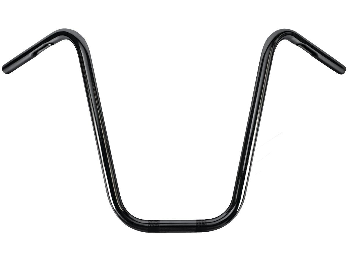 Burly Brand 16 Narrow Apehanger Handlebar Dimpled 3 Hole Black Powder Coated 1" Burly Brand Default Title