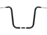Burly Brand 14 Gorilla Apehanger Handlebar 1" Clamp Diameter Non Dimpled 3 Hole Black Powder Coated 1 1/4" Throttle By Wire Throttle Cables Burly Brand Default Title