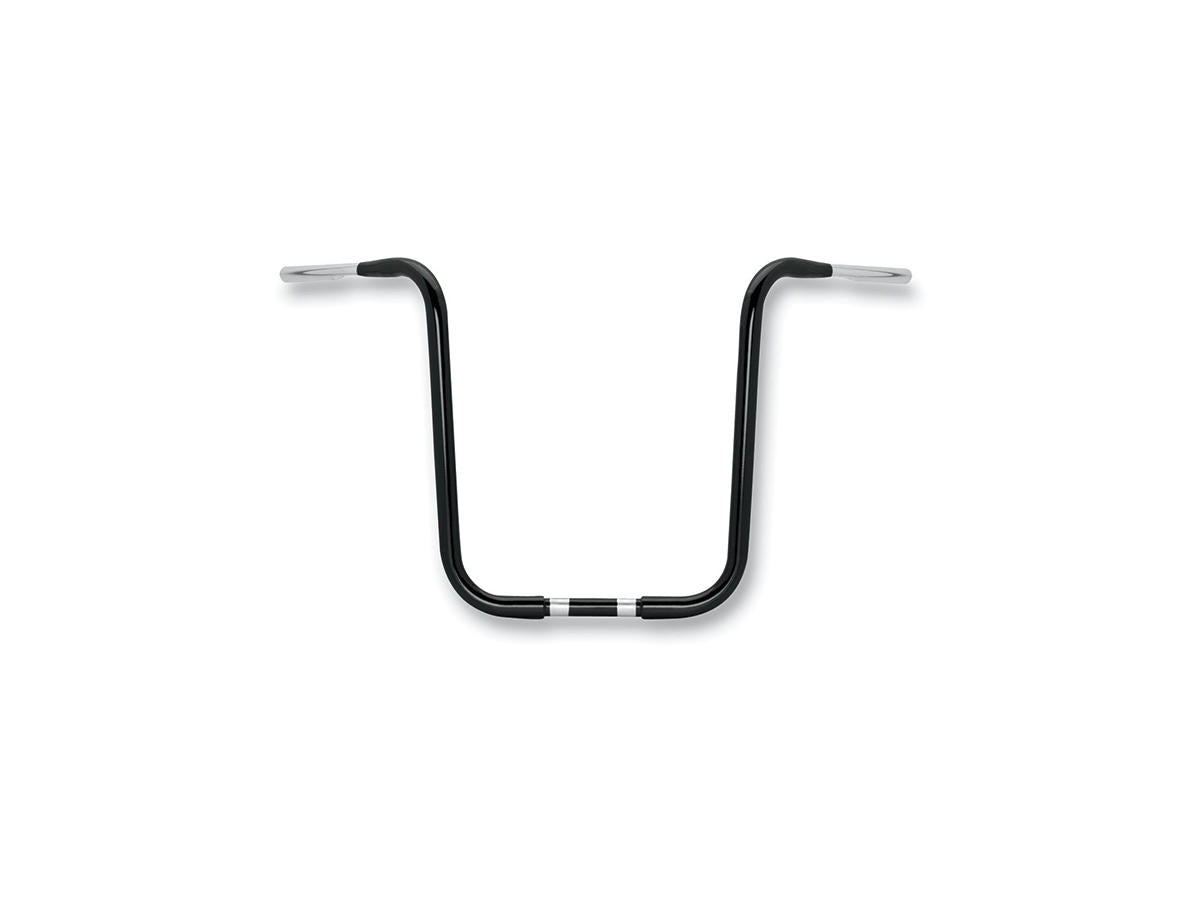 Burly Brand 16 Gorilla Apehanger Handlebar 1" Clamp Diameter Non Dimpled 3 Hole Black Powder Coated 1 1/4" Throttle By Wire Throttle Cables Burly Brand Default Title