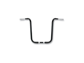 Burly Brand 16 Gorilla Apehanger Handlebar 1" Clamp Diameter Non Dimpled 3 Hole Black Powder Coated 1 1/4" Throttle By Wire Throttle Cables Burly Brand Default Title
