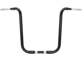 Burly Brand 18 Gorilla Apehanger Handlebar 1" Clamp Diameter Non Dimpled 3 Hole Black Powder Coated 1 1/4" Throttle By Wire Throttle Cables Burly Brand Default Title