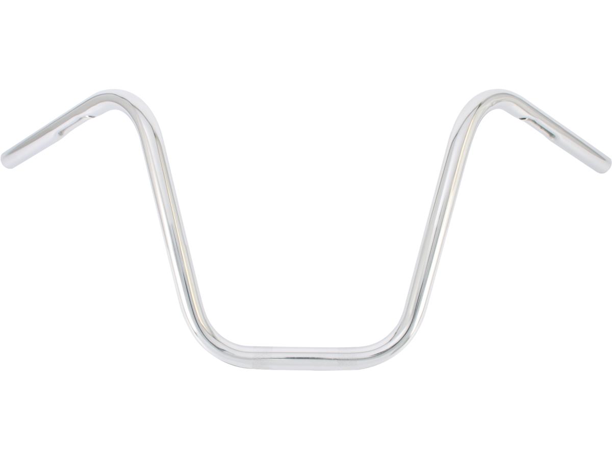 Burly Brand 12 Narrow Apehanger Handlebar Dimpled 3 Hole Chrome 1" Burly Brand Default Title