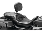 Le Pera Maverick With Backrest Smooth Seat Black Vinyl Le Pera Default Title