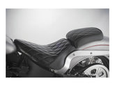 Le Pera Hot Rod Series Diamond Pillion Pad Black Vinyl Le Pera Default Title