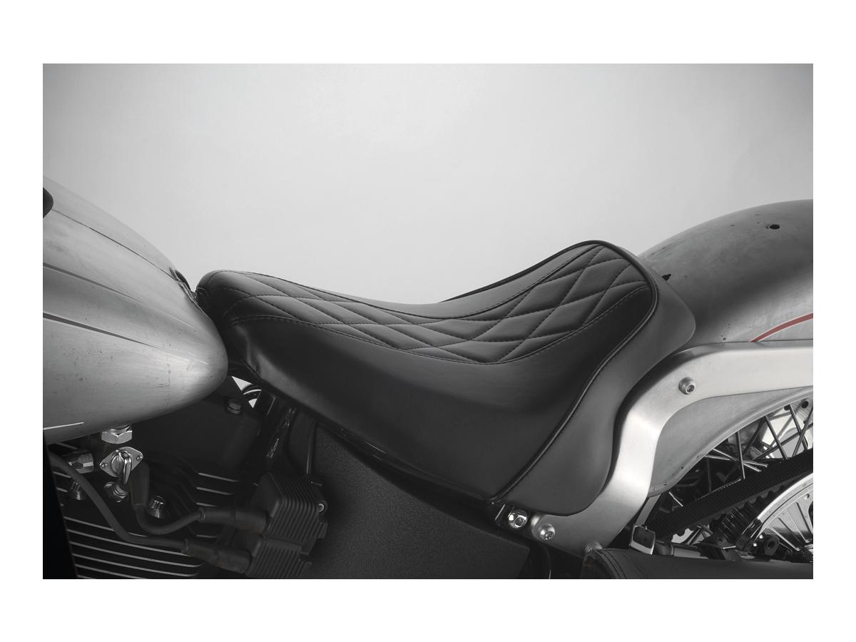 Le Pera Bare Bones Bel Air Solo Seat Black Vinyl Le Pera