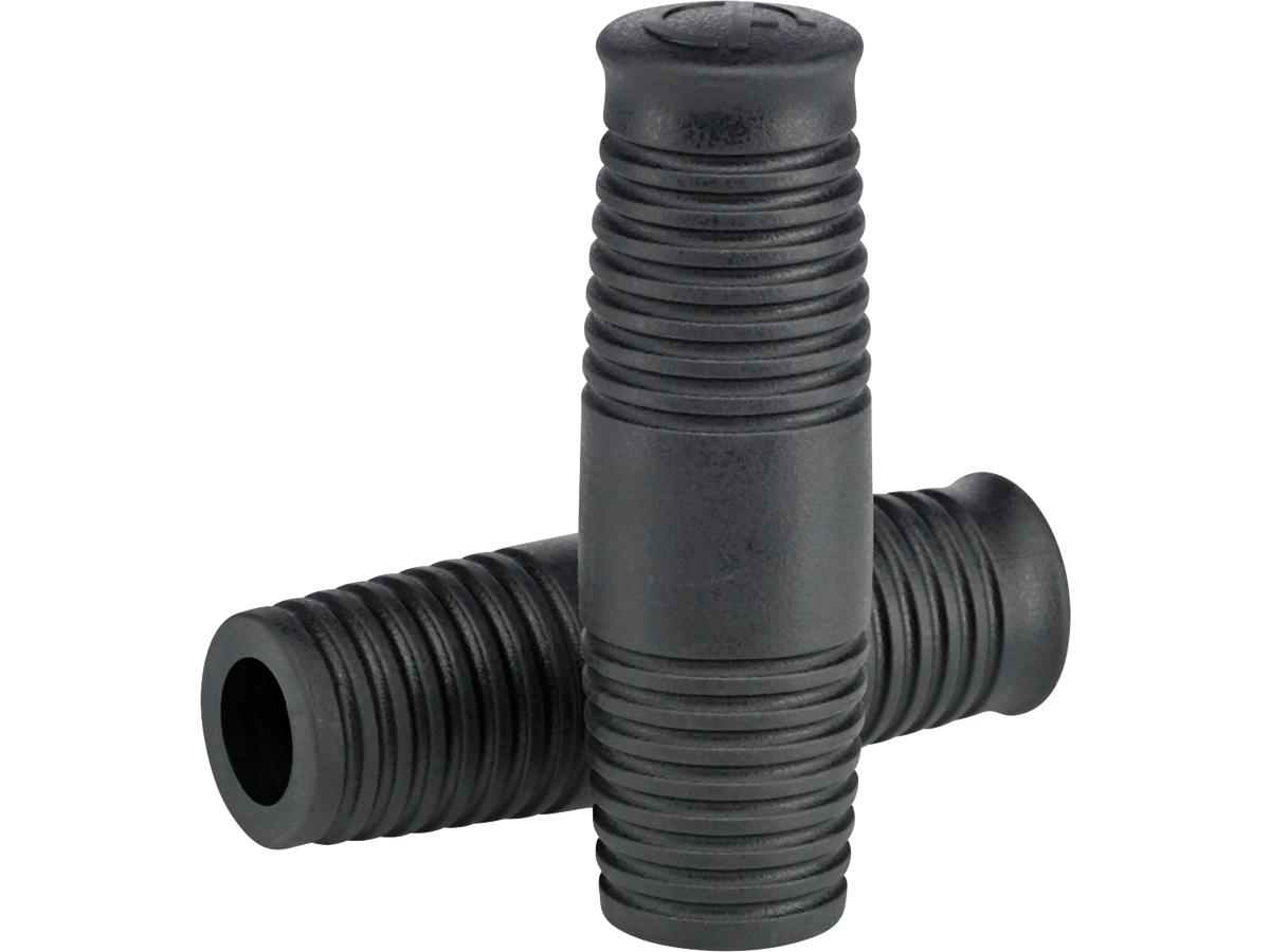 Lowbrow Cole Foster Grips Black 1" Throttle By Wire Throttle Cables Lowbrow Default Title