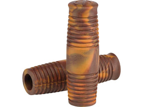 Lowbrow Cole Foster Grips Mocha Marble 1" Throttle By Wire Throttle Cables Lowbrow Default Title