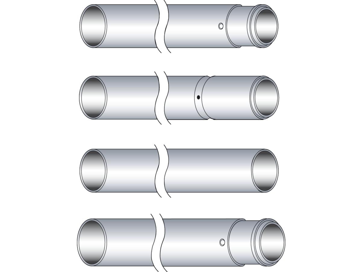 Custom Cycle Engineering 41mm Hard Chrome Fork Tubes Fl Stock/Flst 2"/Fxst 4"/Fxdwg 4" Hard Chrome 20,25" Custom Cycle Engineering