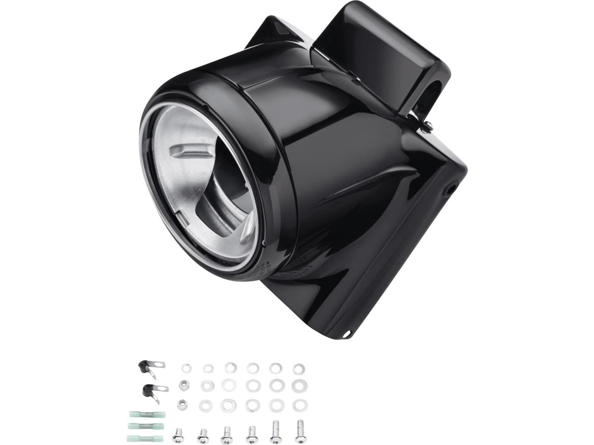 Cce Nacelle 7" Headlight Housing Kit Black Anodized Cce Default Title