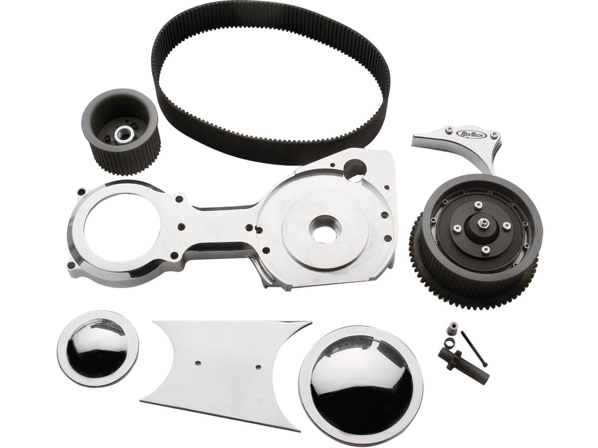 Bdl 3" Open Belt Drive Aluminium Polished Bdl Default Title