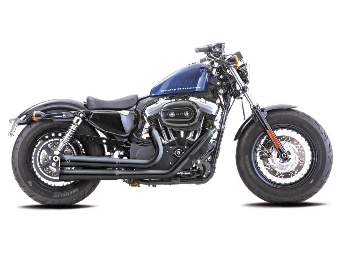 Falcon Double Groove 2 In 2 Exhaust System Black Satin Falcon Default Title
