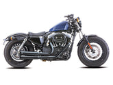 Falcon Double Groove 2 In 2 Exhaust System Black Satin Falcon Default Title