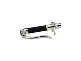 Kustom Tech Retro Line Inverted Hand Control Kit Chrome With Chrome Lever Chrome 1" Cable Operated Kustom Tech Default Title