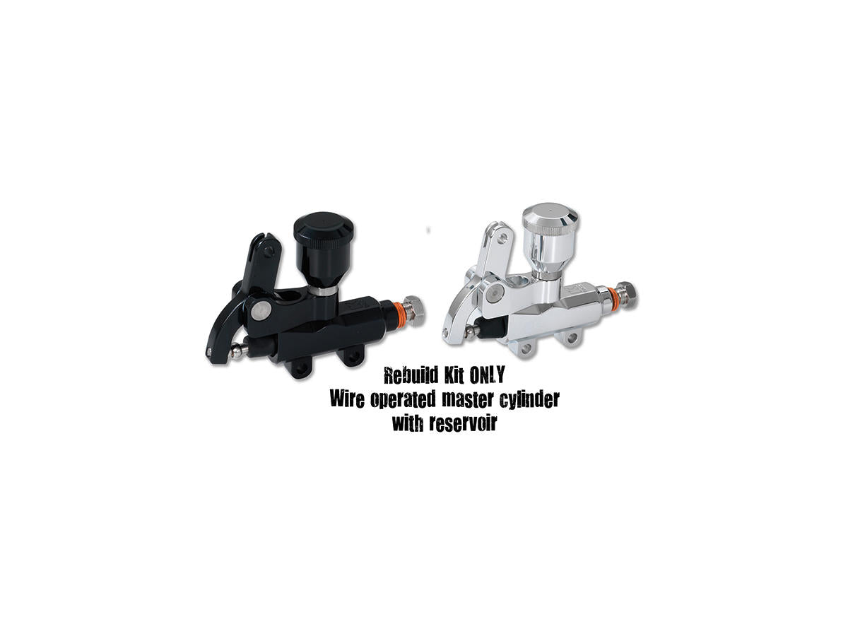 Kustom Tech Master Cylinder Rebuild Kit Wire Operated Master Cylinder With Reservoir Rebuild Kit 14 Mm Kustom Tech