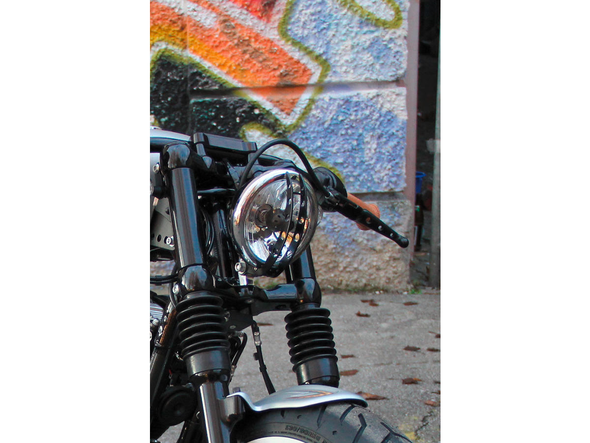 Cult Werk Kamikaze Headlight Grill Black Powder Coated Cult Werk