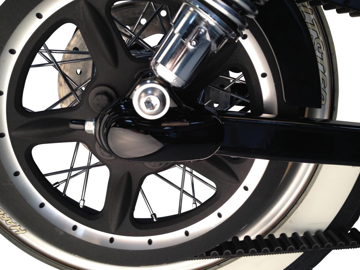 Cult Werk Rear Axle Cover Black Gloss Powder Coated Cult Werk Default Title