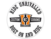 Cce Ride Unrivalled Aufkleber Rund Sticker Round, ø 9,5 Cm Cce Default Title