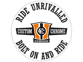 Cce Ride Unrivalled Aufkleber Rund Sticker Round, ø 9,5 Cm Cce Default Title