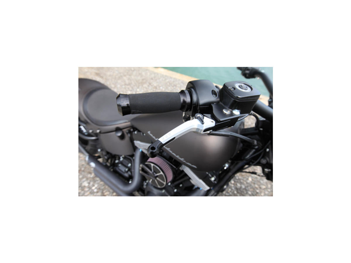 Ricks Motorcycles Good Guys Adjustable Brake And Clutch Lever Kit Black Silver Anodized Hydraulic Clutch Ricks Motorcycles