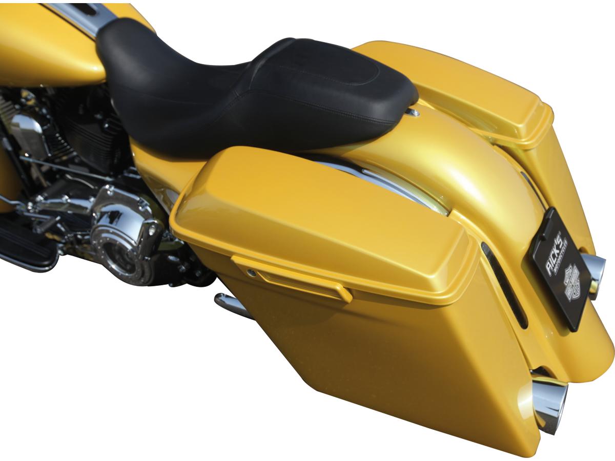 Ricks Motorcycles Case Set For Touring Models Black Rear Left Right Ricks Motorcycles Default Title