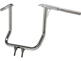 Ricks Motorcycles 400 Handlebar For Street Glide Non Dimpled 3 Hole Stainless Steel Polished 1 1/4" Throttle By Wire Throttle Cables Ricks Motorcycles Default Title