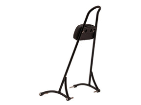 Burly Brand Tall Sissy Bar With Pad Black Burly Brand