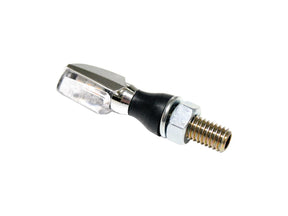 Spark Led Turn Signal Chrome Clear Led Holy Death Motorcycle Co. Default Title