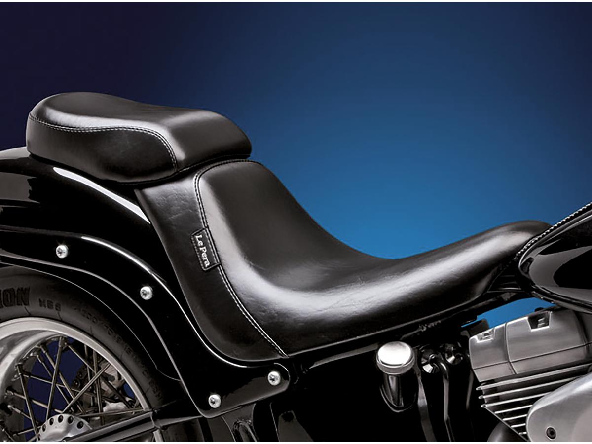 Le Pera Bare Bones Pillion Pad Smooth Black Vinyl Le Pera Default Title