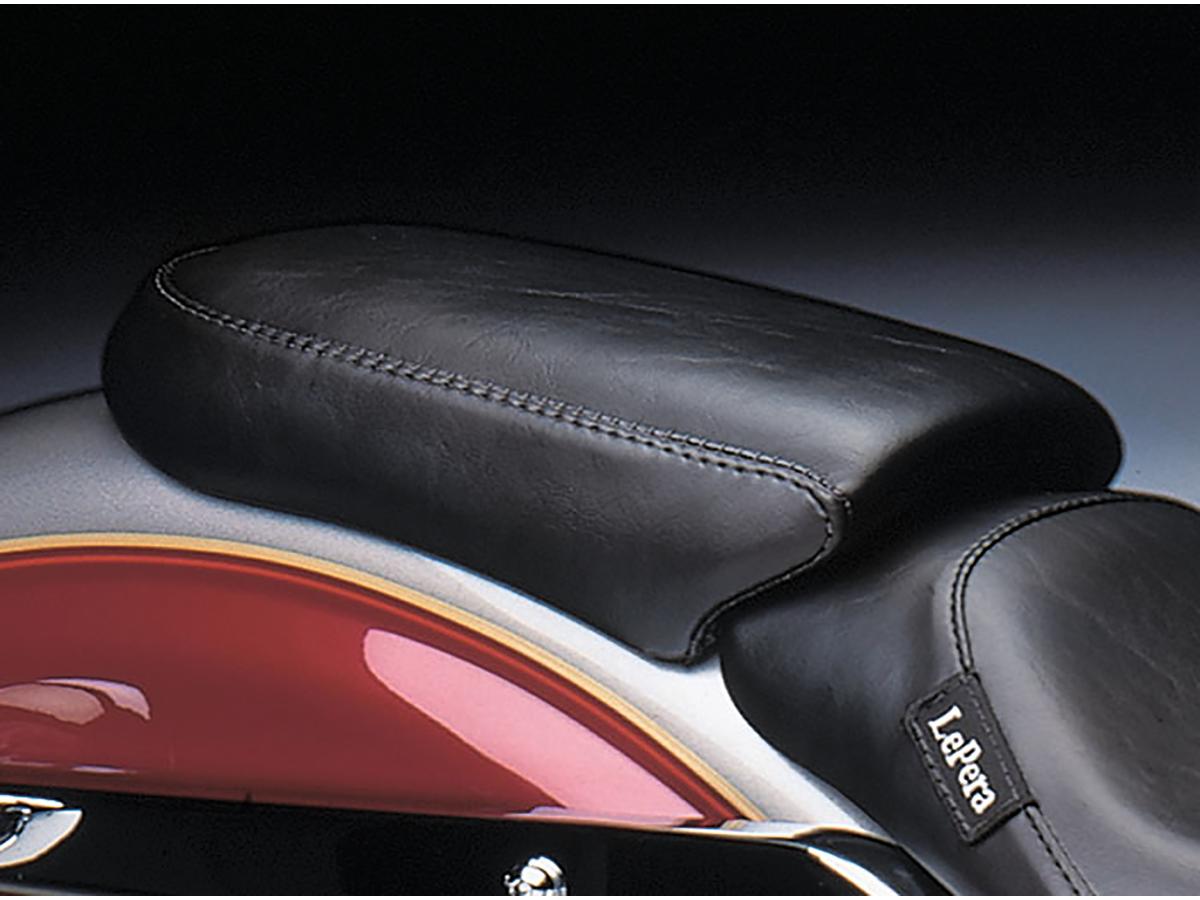 Le Pera Bare Bones Pillion Pad Smooth Black Vinyl Le Pera
