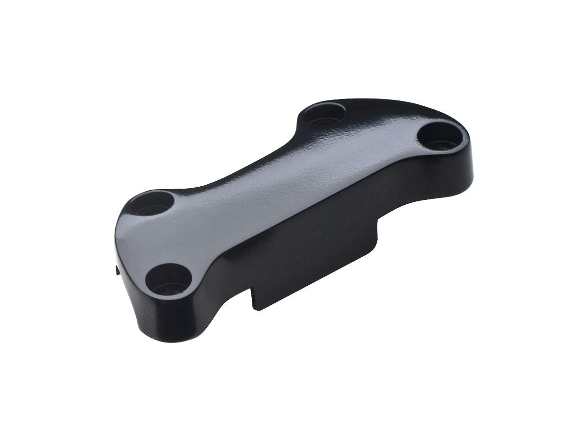 Cce Plain Skirted Top Clamp Black Powder Coated 1" Cce Default Title