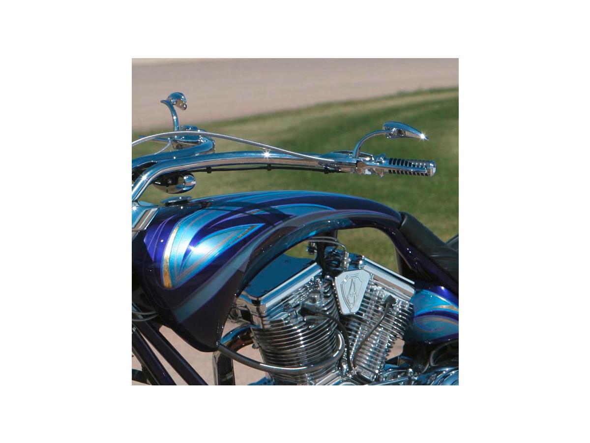 Arlen Ness Rad Ii Micro Mirror Chrome Right Arlen Ness