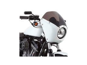 Arlen Ness Mini Oval Micro Mirror Black Powder Coated Right Arlen Ness