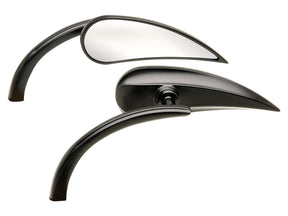 Arlen Ness Rad Ii Micro Mirror Black Powder Coated Left Arlen Ness Default Title