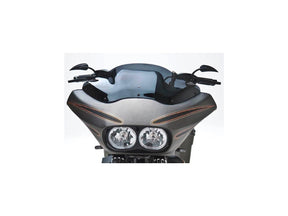 Arlen Ness Rad Ii Micro Mirror Black Powder Coated Left Arlen Ness