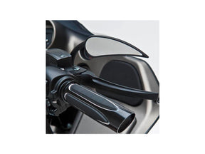 Arlen Ness Rad Ii Micro Mirror Black Powder Coated Right Arlen Ness