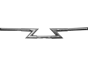 Cce 1 1/4" Z Bar Handlebar Dimpled 3 Hole Chrome 1 1/4" Throttle Cables Cce Default Title