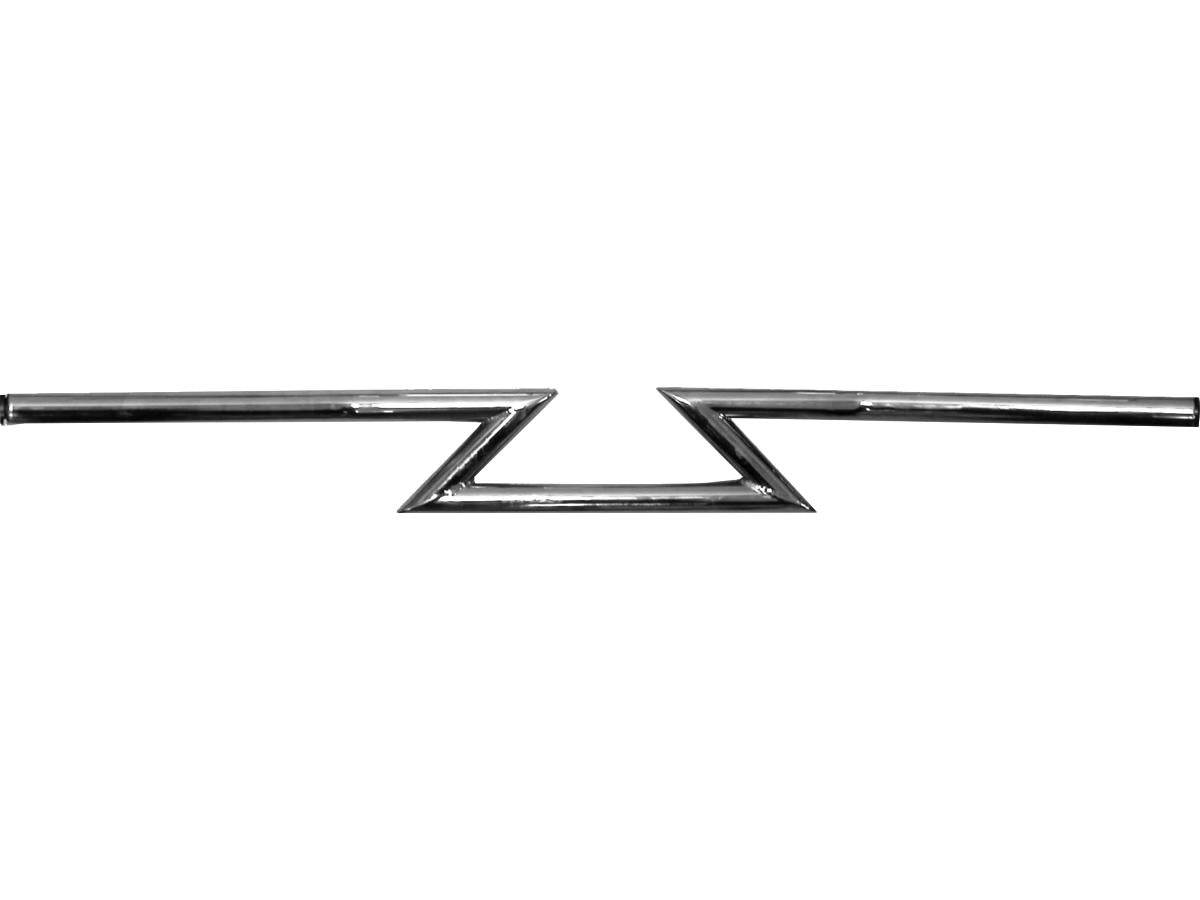 Cce 1" Z Bar Handlebar Dimpled 3 Hole Chrome 1" Throttle Cables Cce Default Title