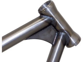 Santee Rigid Single Downtube Chopper Frame For Up To 200 Tyre Santee