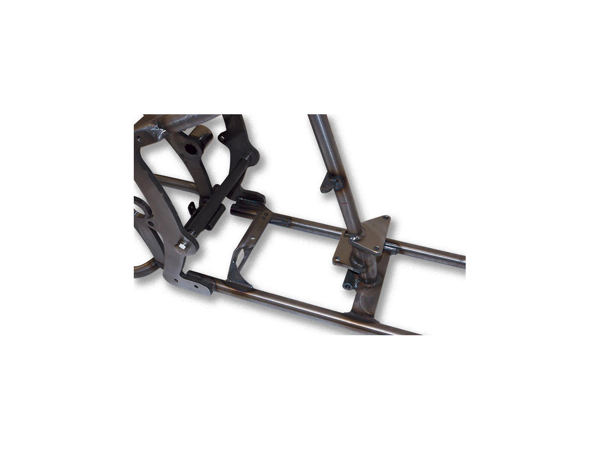 Santee Gooseneck Frame For Rear Tyre Up To 250 For Softail Models Santee