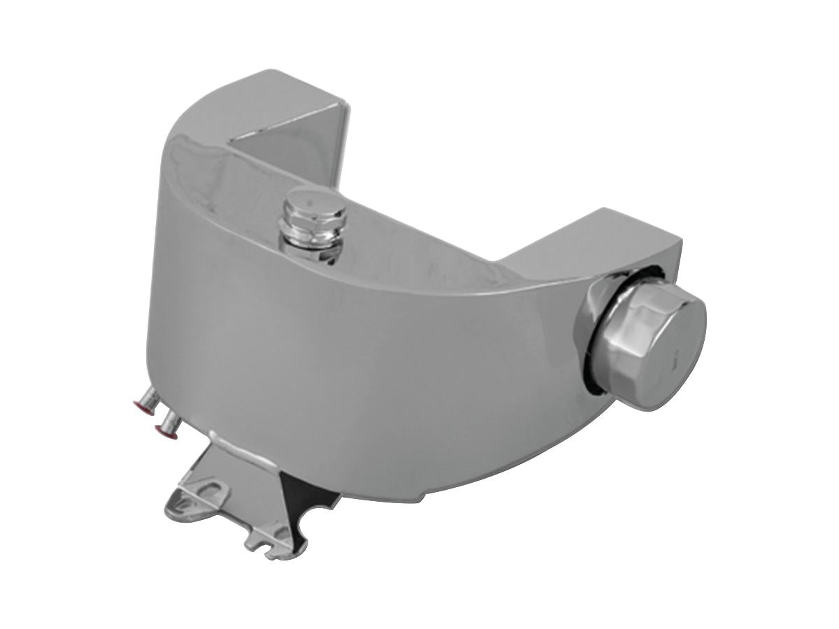 Santee 3,5 Quart Custom Wrap Around Side Fill Oil Tank With Spin On Filter With Push On Hose Barbs And Spin On Filter Chrome Santee Default Title