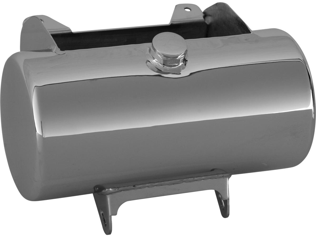 Santee Round Side Fill Custom Oil Tank Chrome Santee Default Title