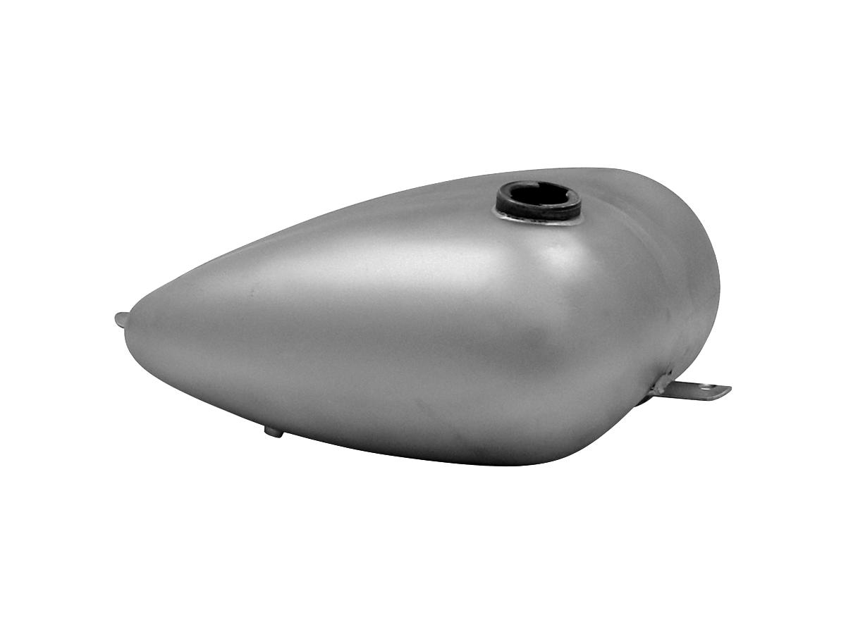 Paughco 3 Gallon Mustang Style Extra Wide Gas Tank Tank With Single Gas Cap And Straight Mounting Tabs Both Front And Rear . Paughco