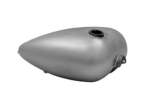 Paughco 3.4 Gallon Mustang Style Extra Wide Gas Tank Tank With Single Gas Cap And Horseshoe Front Mount And Straight Tab Rear Mount. Paughco