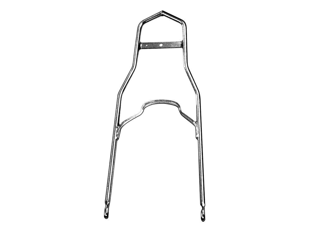 Paughco Low Style Sissy Bar For Chain Drive With Flat Fender Sissy Bar For Rigid Frames Chrome Paughco Default Title