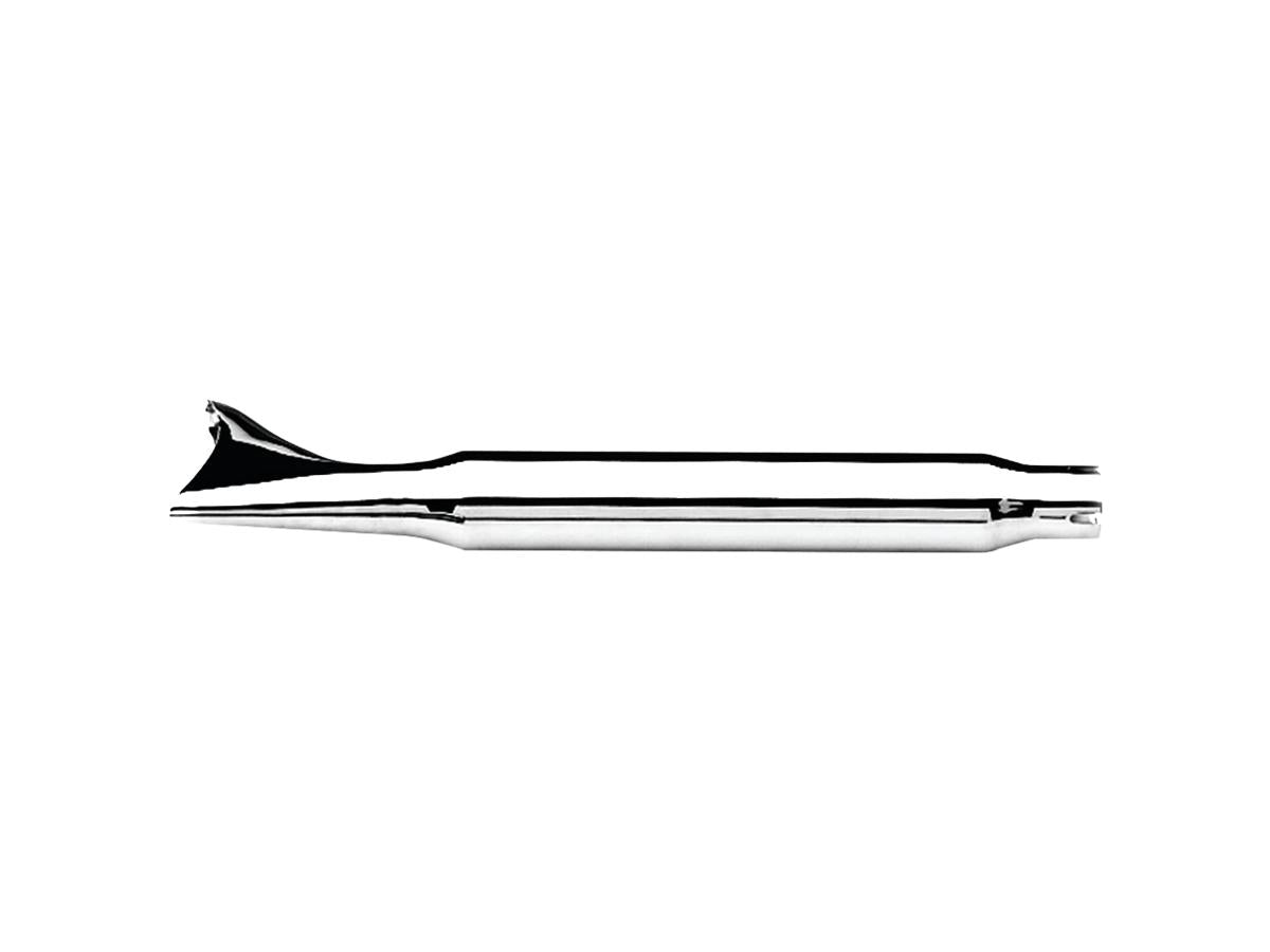 Paughco Universal Fishtail Muffler Chrome Paughco Default Title