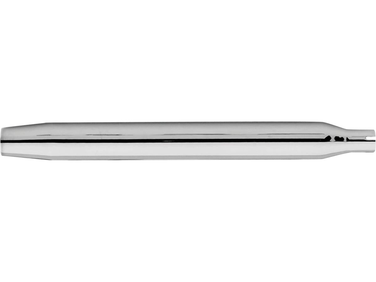 Paughco Tapered Muffler 30" Long, 3" Diameter, 1,75" Inlet Chrome Paughco Default Title